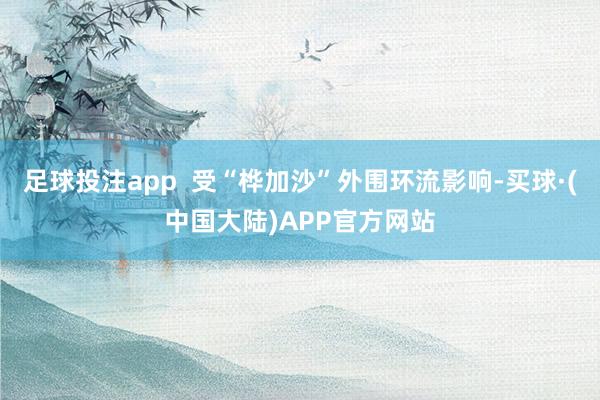 足球投注app 受“桦加沙”外围环流影响-买球·(中国大陆)APP官方网站